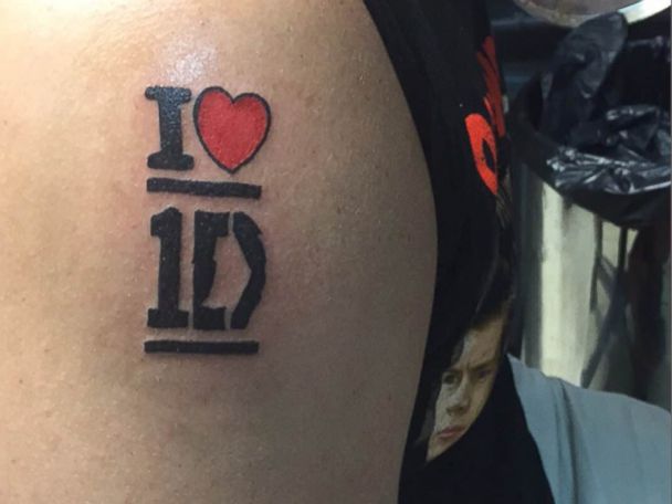 Tattoo One Direction I Love