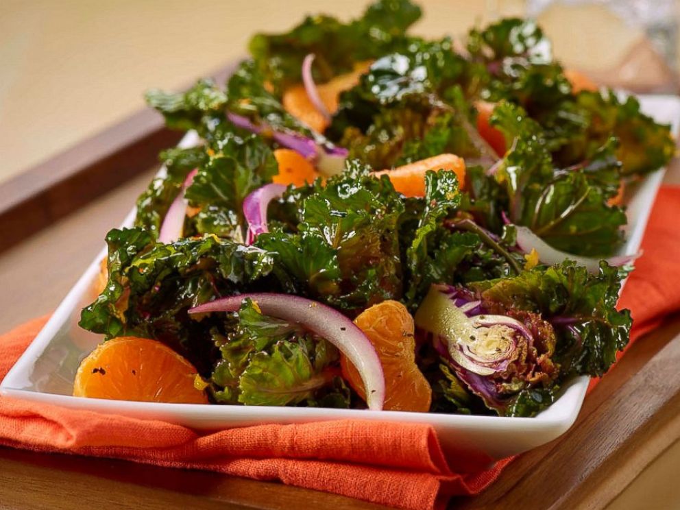 PHOTO: Orange Kalette Salad