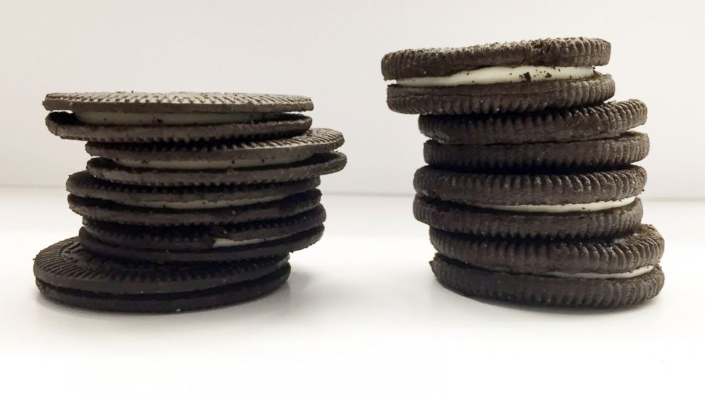 Side By Side Comparison Of New Oreo Thins To Original Abc News