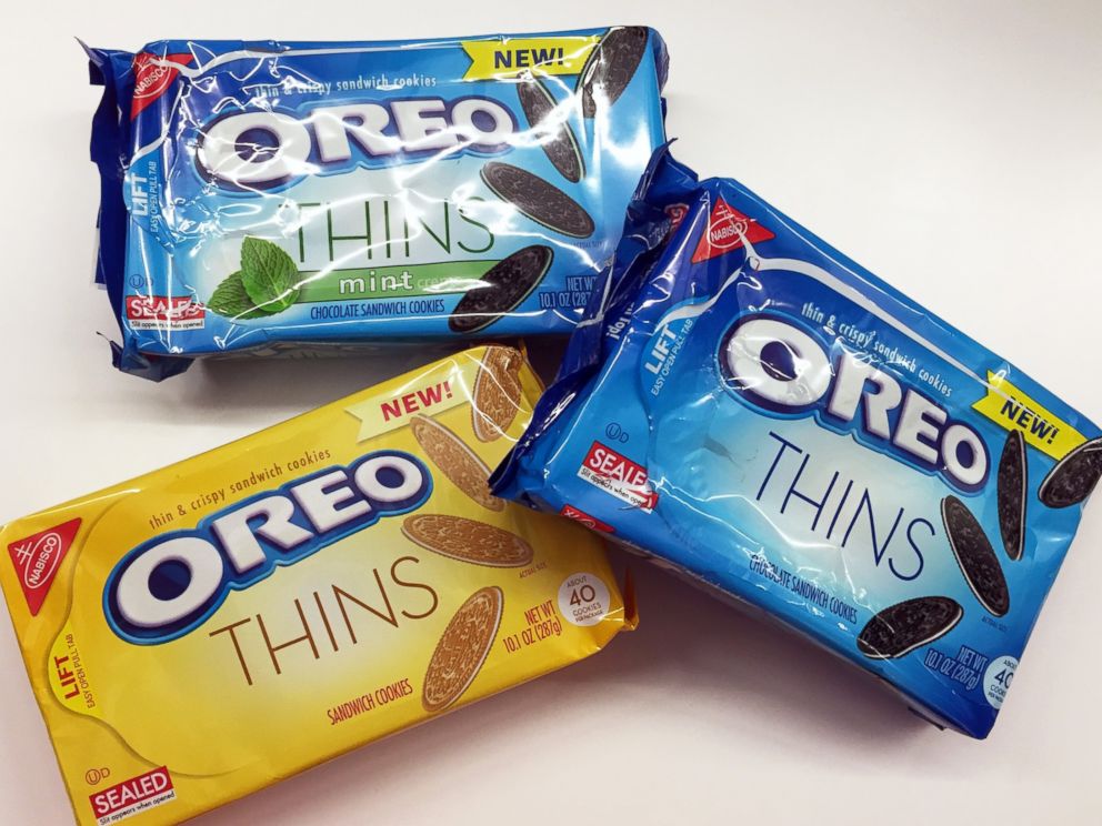 PHOTO: Oreo Thins come in three flavors: chocolate, graham and mint.