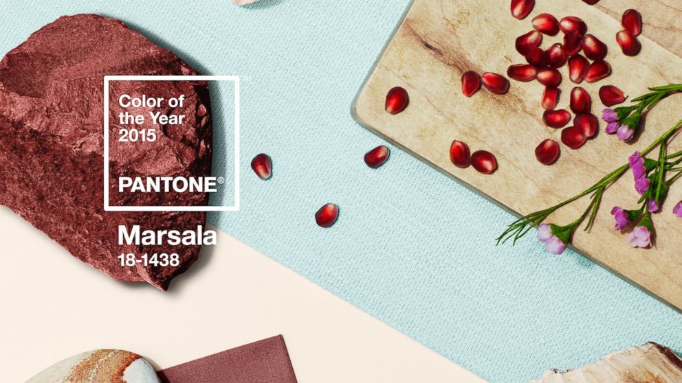 Pantone has announced its color of the year for 2015. The color is marsala, the company announced in a press release on Dec. 4, 2014.