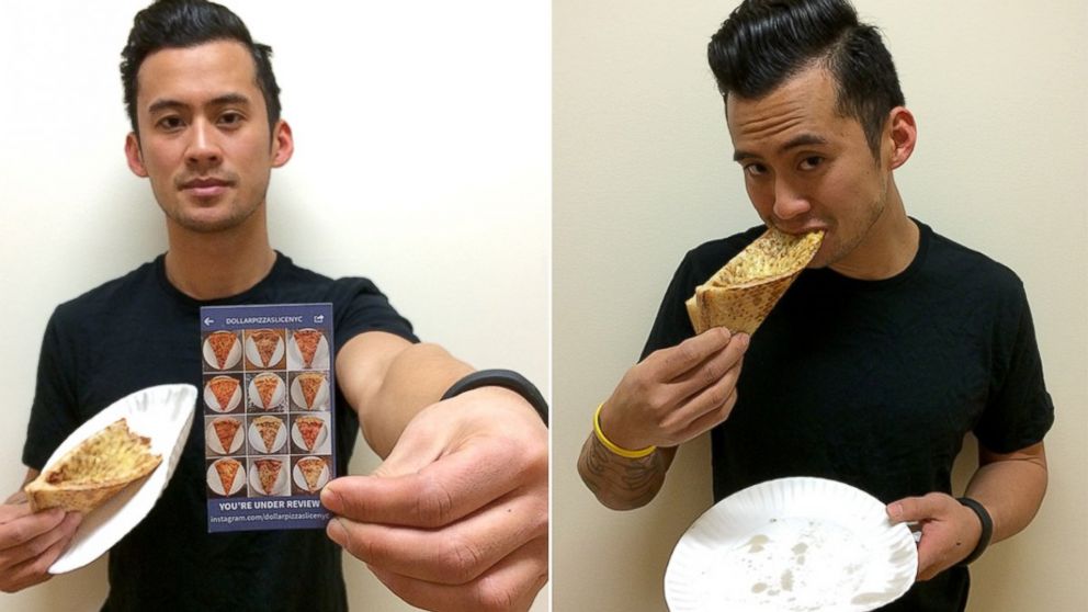 Meet Francisco Balagtas, the guy eating and rating every dollar pizza slice in New York City.