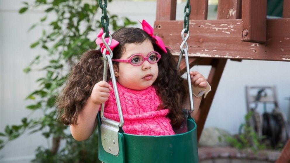 PHOTO: Photographer Karen Haberberg has started a Kickstarter campaign to finance her photo book on kids with rare genetic conditions. Maddy (pictured) can't walk.