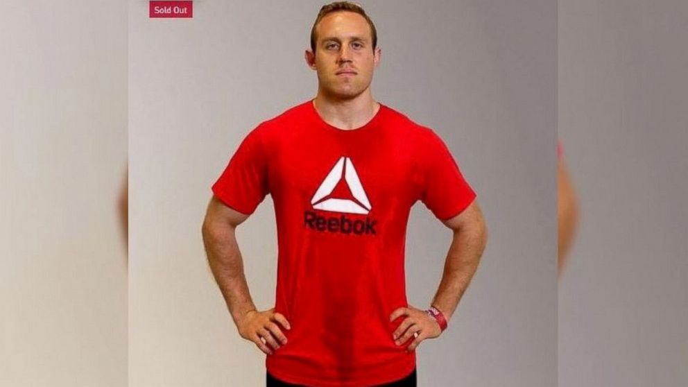 PHOTO: Reebok jokingly posted a T-shirt with fake sweat stains for $425 on its website on April 27, 2017, after a $425 pair of jeans with a fake mud coating appeared on Nordstrom's website.
