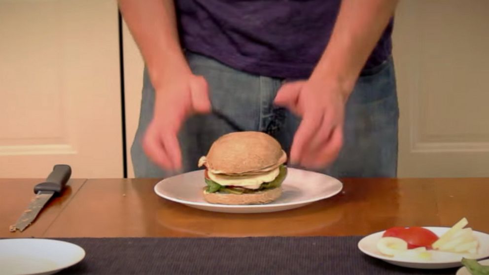 A screen grab from How To Make Everything's video of "How to Make a $1500 Sandwich in Only 6 Months," on YouTube.