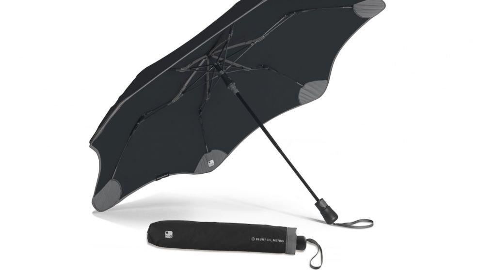If its owner misplaces it, the Blunt + Tile umbrella can be tracked via smartphone.