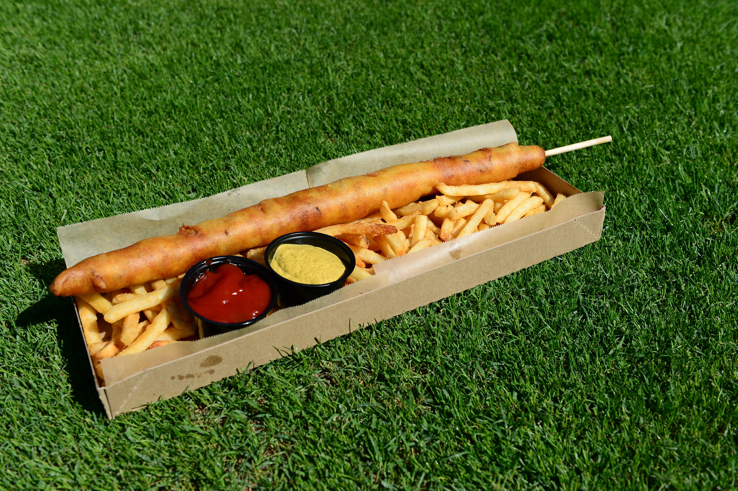 rangers boomstick hotdog