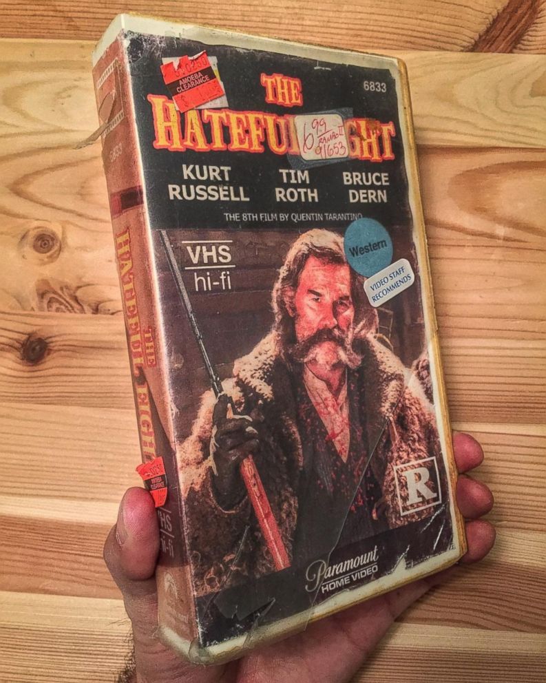 PHOTO: Man Creates Old-School VHS Covers for New Movies, TV Shows