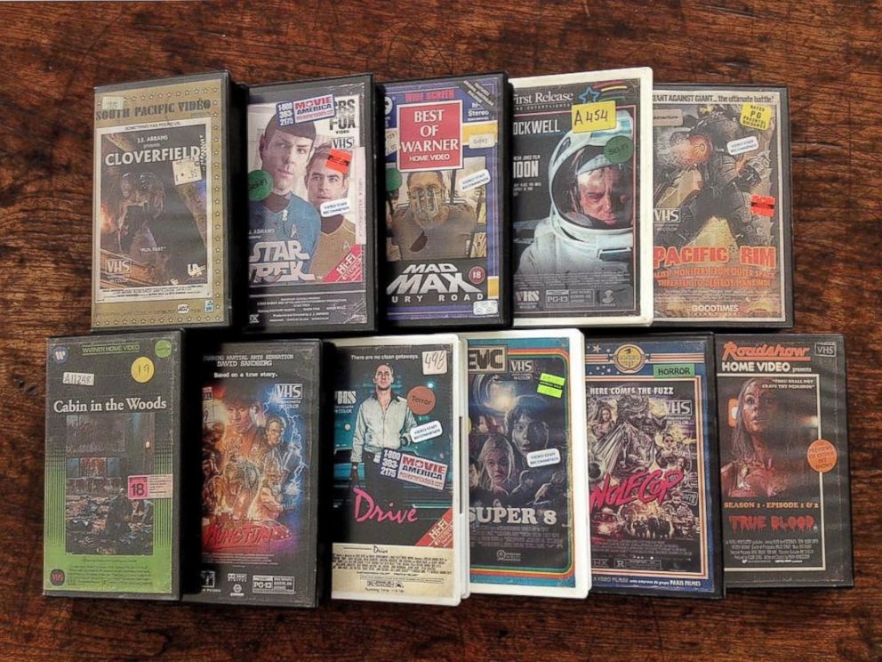 This Dude Creates Old School Vhs Covers For New Movies Tv Shows Abc News