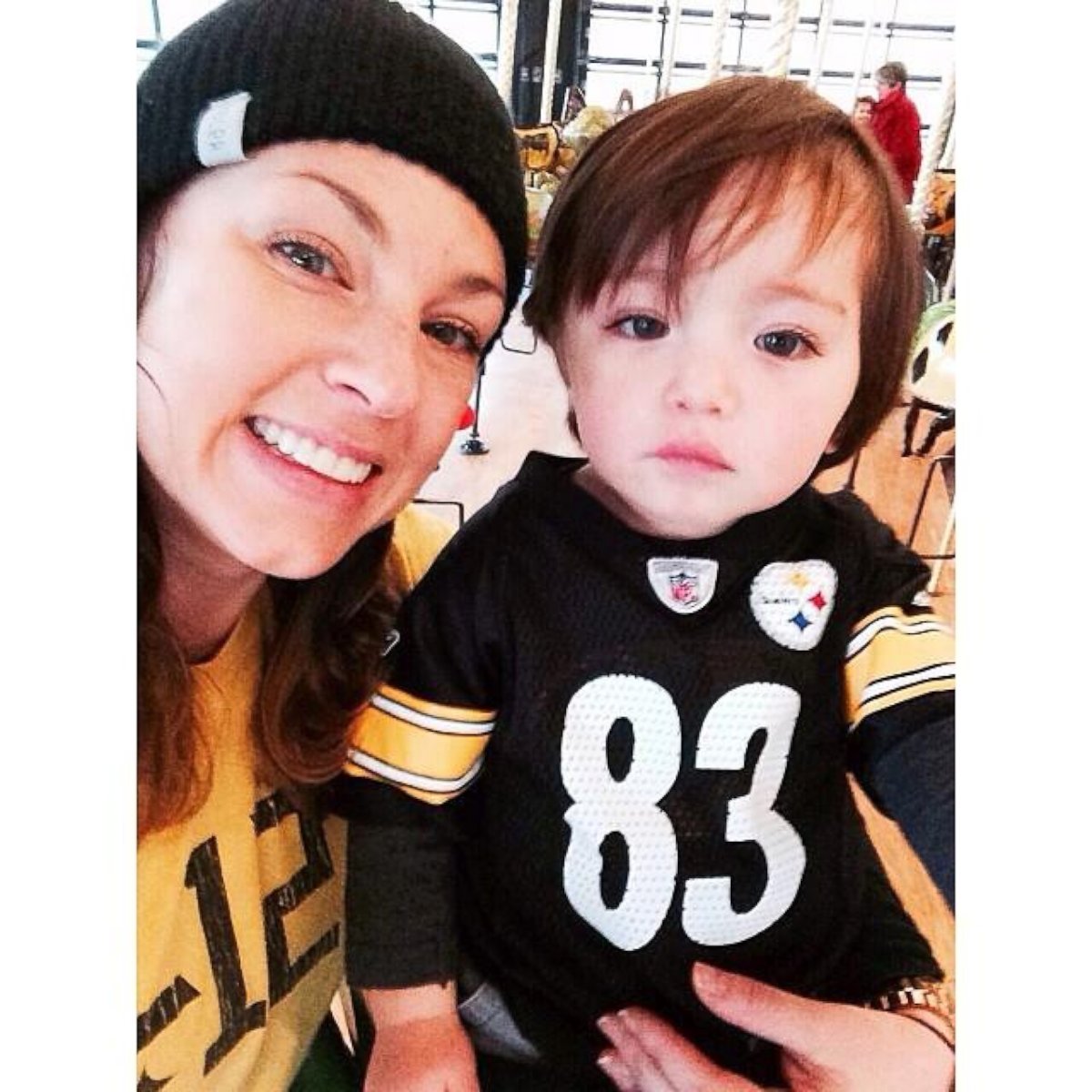 PHOTO: Stephanie Barnhart, 34, started a petition advocating for better accommodations for nursing mothers at Heinz Field in Pittsburgh, Penn.
