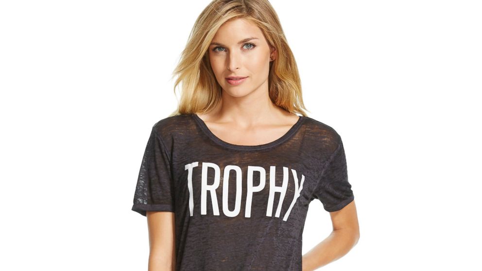 Social media users have complained that Target's "Trophy" shirt is sexist.