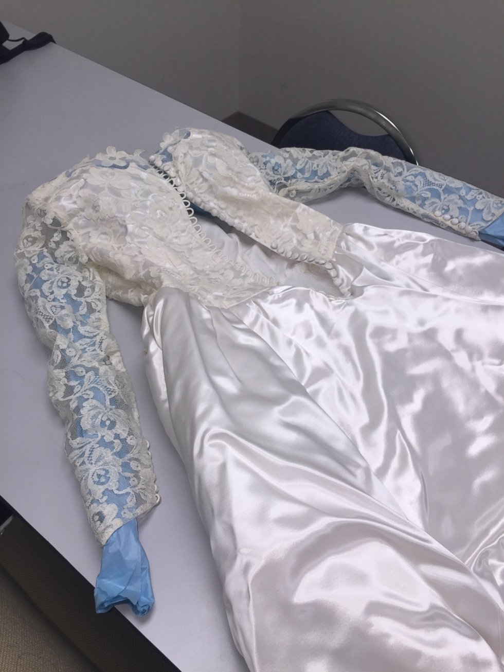 PHOTO: Police Search for Owner of ‘Heirloom’ Wedding Dress Blown by Torrnadoes