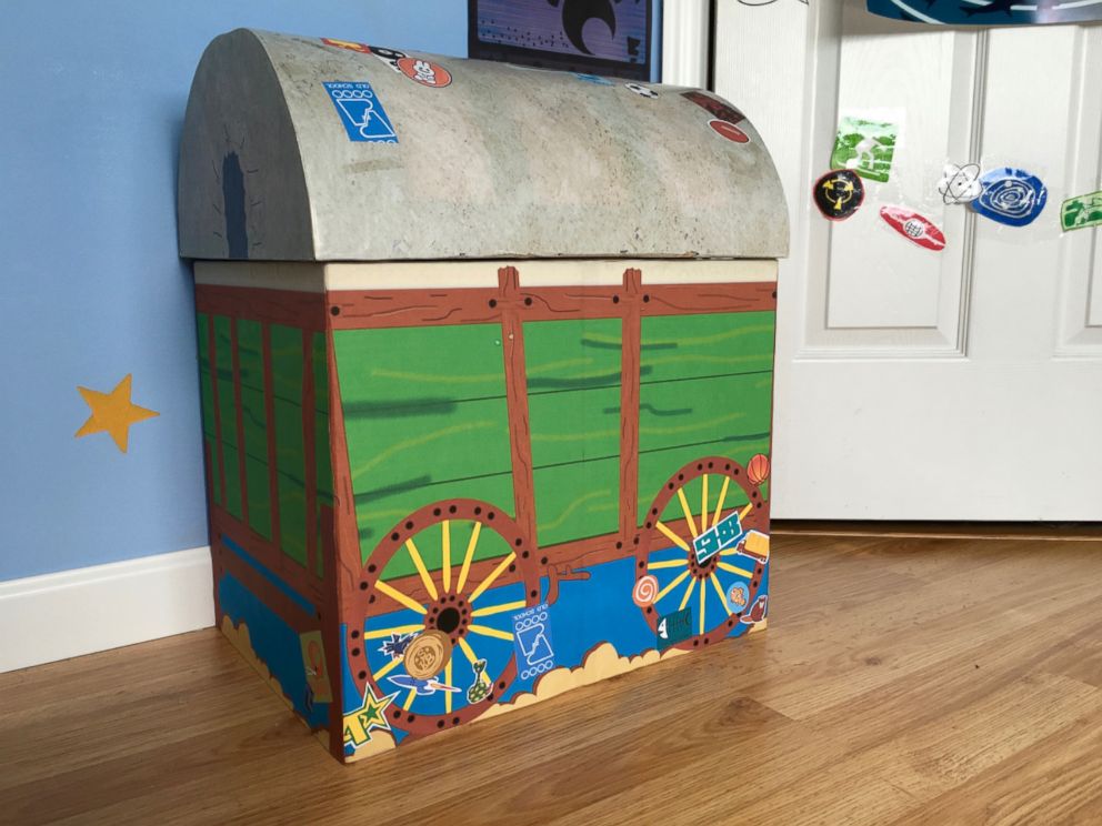 PHOTO: Morgan and Mason McGrew created a real-life replica of Andy's room from the Disney Pixar film "Toy Story 3." 