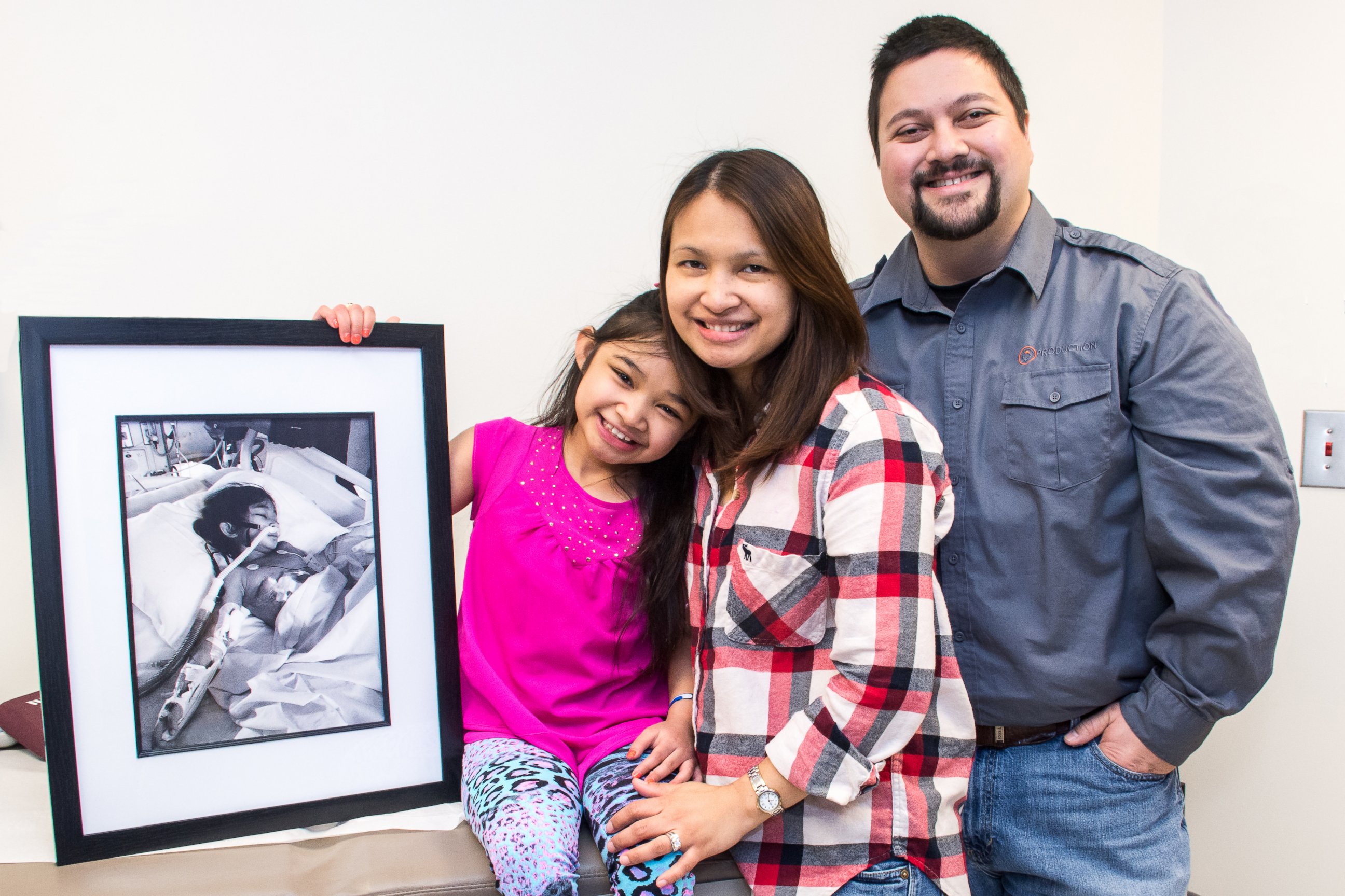 PHOTO: Angelica, a kidney recipient, is pictured with family in an undated photo.