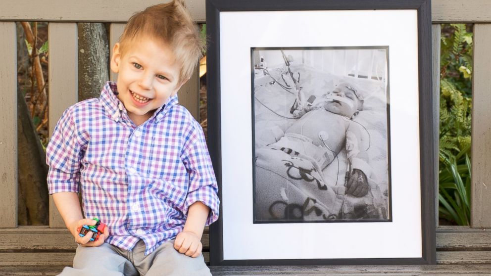 Silas, a heart recipient, is pictured in an undated photo.