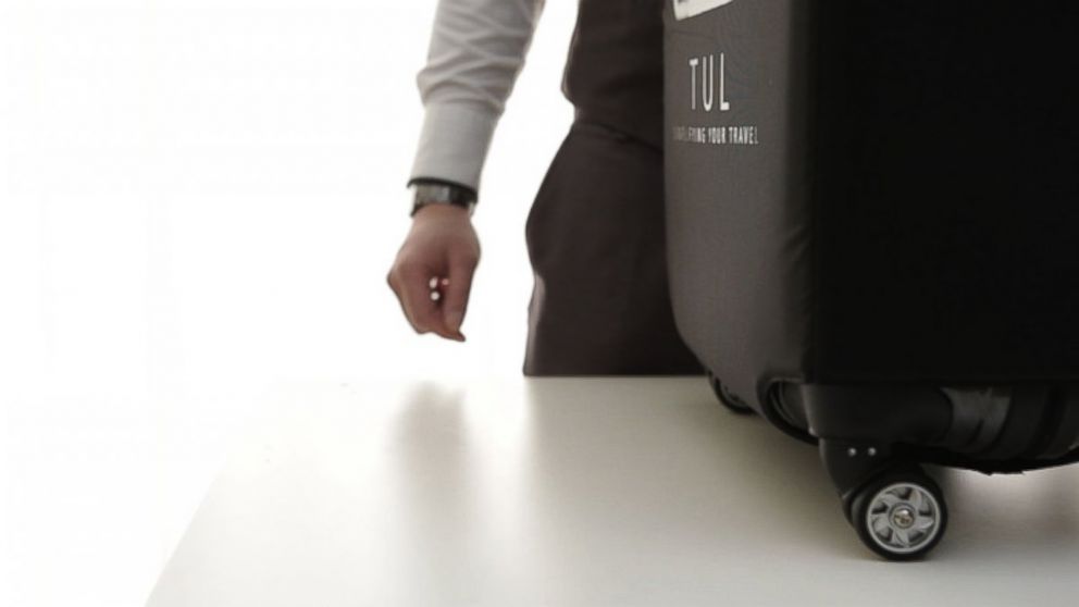 PHOTO: TUL Thustrelie is raising money via Kickstarter to finance a suitcase that is designed to weigh itself.