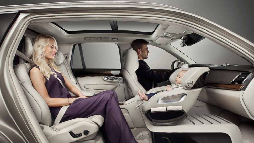 Volvo cars unveils the Excellence Child Safety Seat concept. 