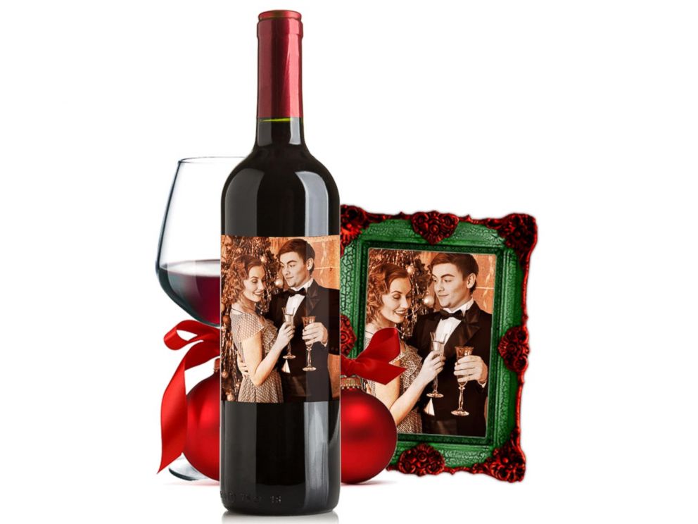 PHOTO: Personalized wine will allow your family to toast your good health for years to come.