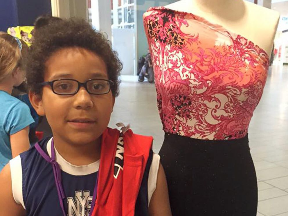 PHOTO: Xavier attends design fashion camp where he perfects his skills.