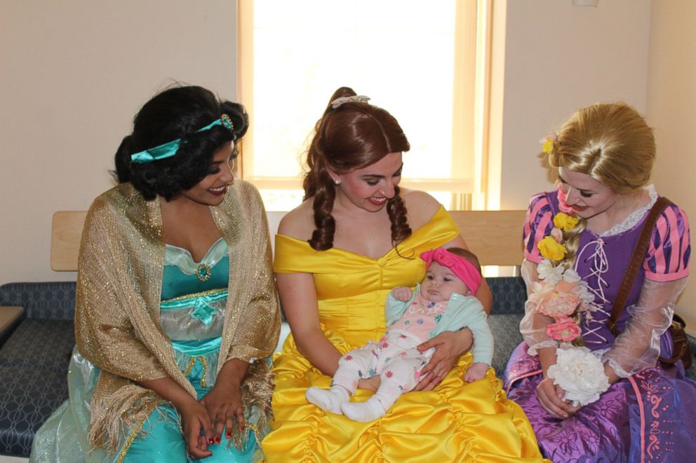 PHOTO: From princess Jasmine to princess Belle, students get extensive princess training. 