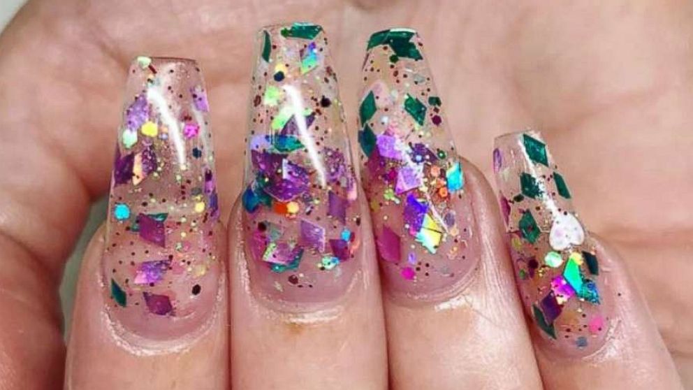 PHOTO: Jelly nails are trending on Instagram.