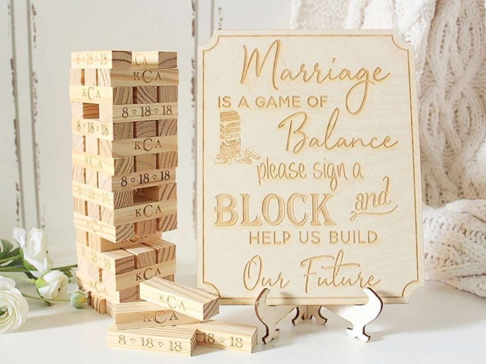 jenga wedding quotes Etsy's ABC wedding News top  trends of 2018