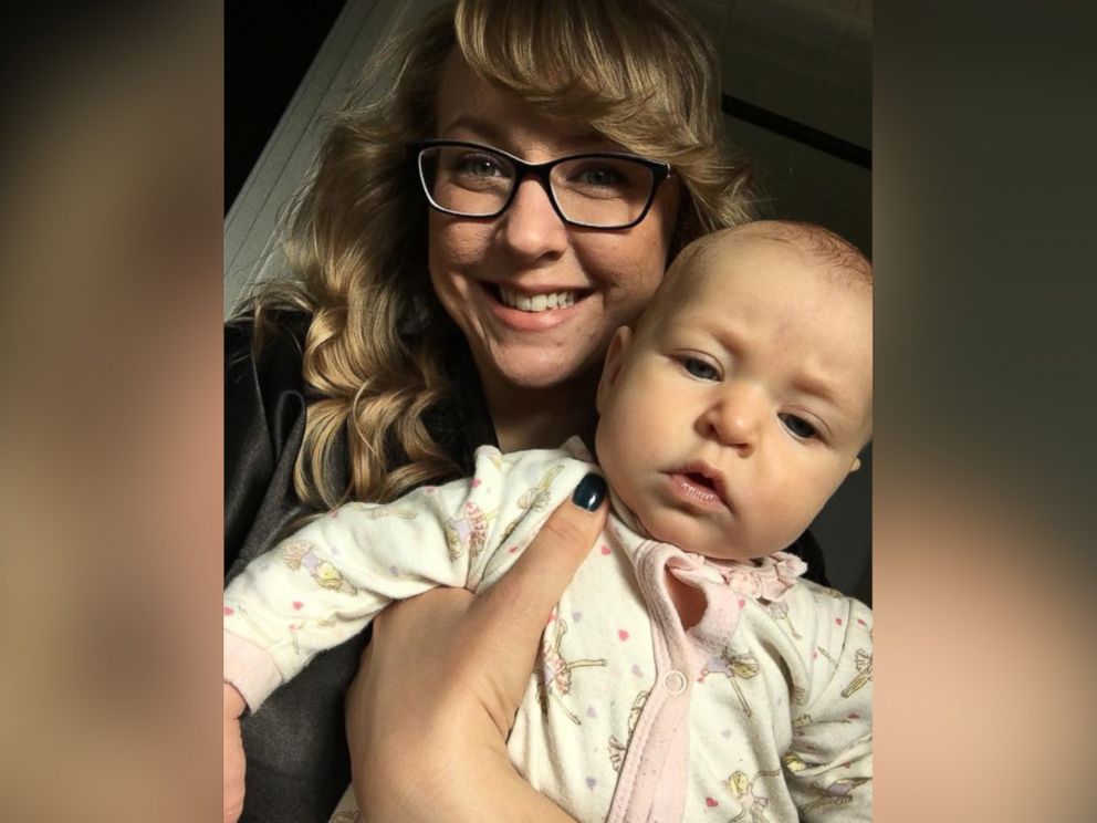PHOTO: Jessica Portens 4-month-old daughter, Kira, is pictured here.