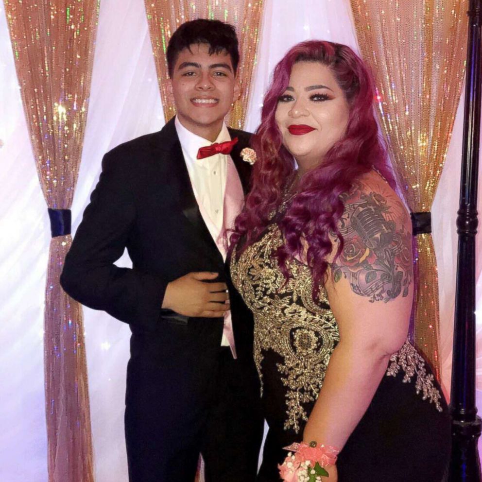 VIDEO: High schooler takes his mom to the prom she never had 