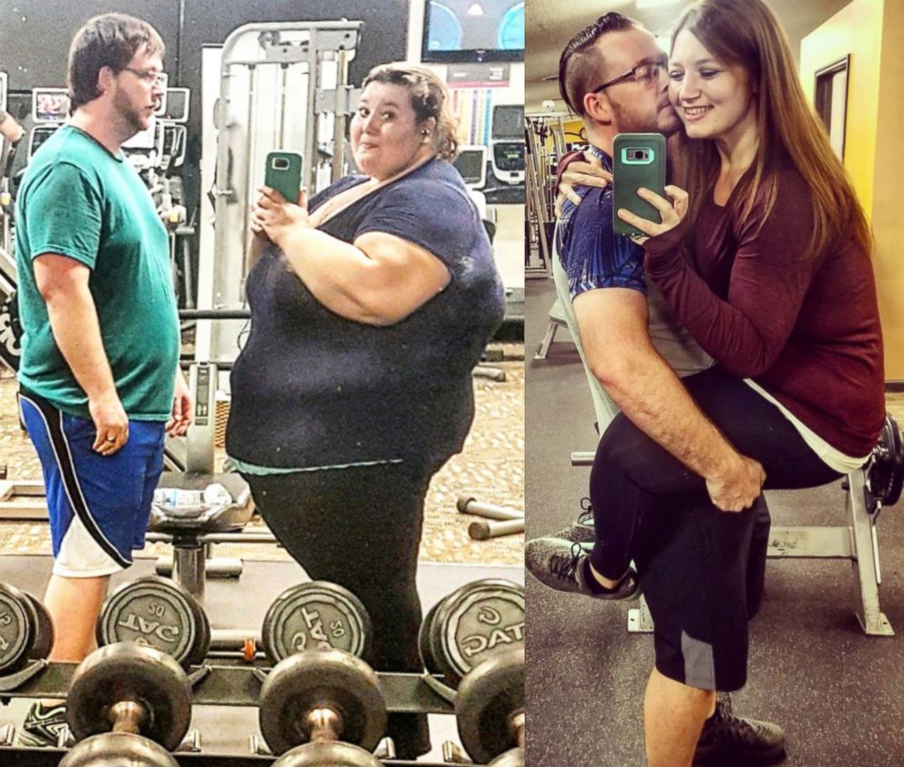 PHOTO: lexi and Danny Reed enjoy their rigorous workouts during their weight loss journey.