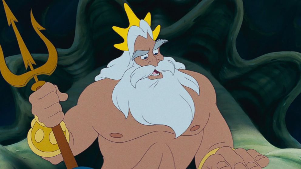 PHOTO: King Triton in Disney's, "The Little Mermaid".