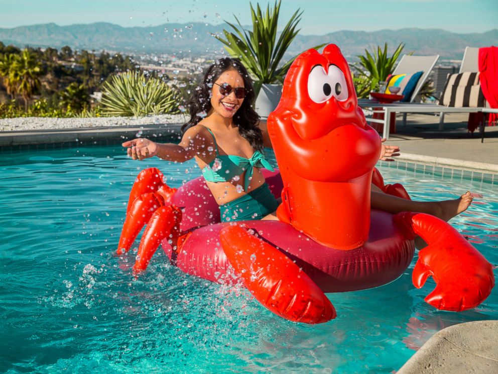 PHOTO: This Sebastian Pool Float from The Little Mermaid collection is priced at $59.95.