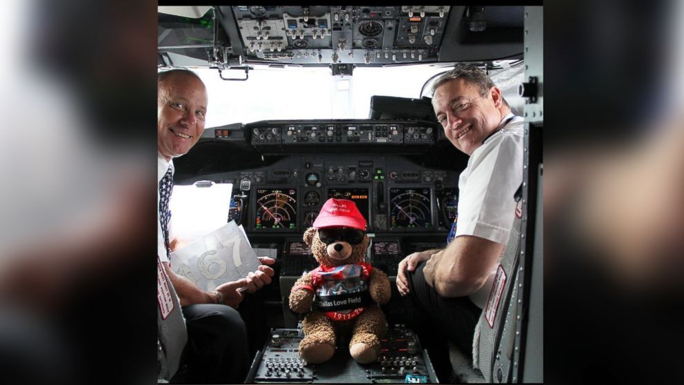 airline pilot teddy bear