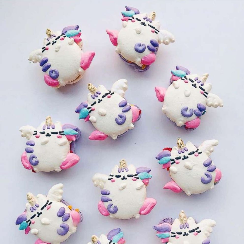 VIDEO: This bakery makes the cutest macaroon characters