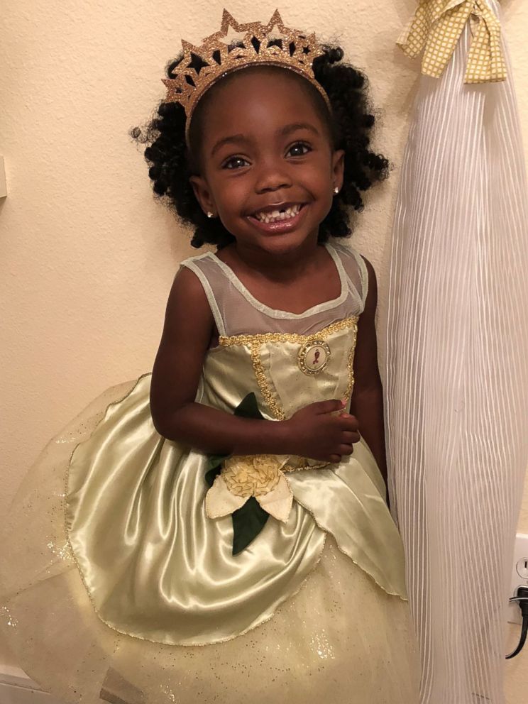 PHOTO: Madison Jade Strickland hopes to meet Princess Tiana at Disney World someday. 