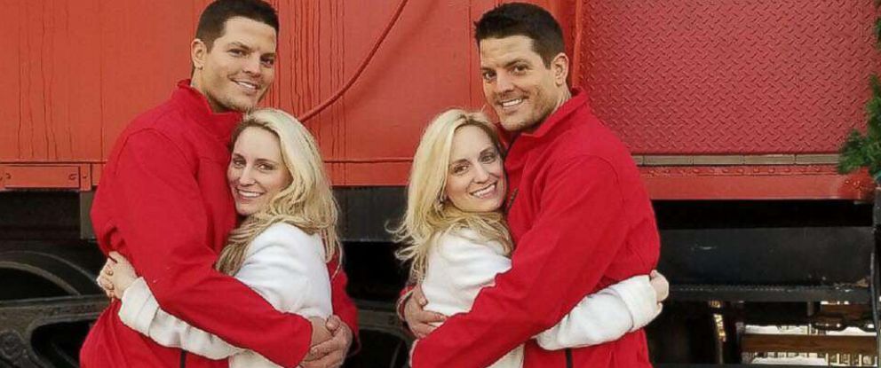 identical twin brothers propose to identical twin sisters it was