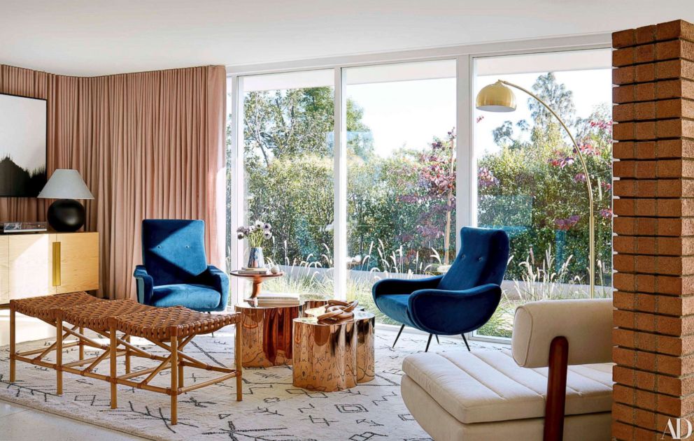 PHOTO: Images of Mandy Moore's house in Pasadena, CA for Architectural Digest June 2018 issue.