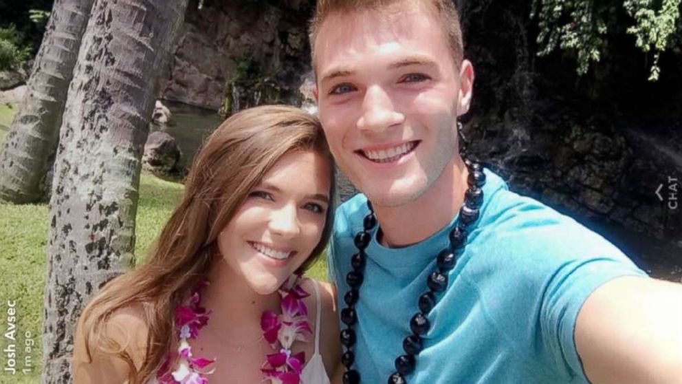 PHOTO: Michelle and Josh sent a snap chat photo enjoying their time together at the Grand Wailea in Maui.
