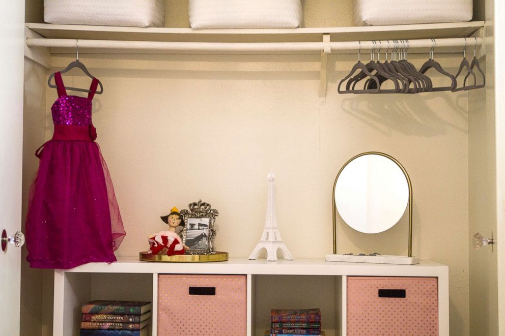 PHOTO: A little girl's bedroom after Moving with the Military transformed the space.