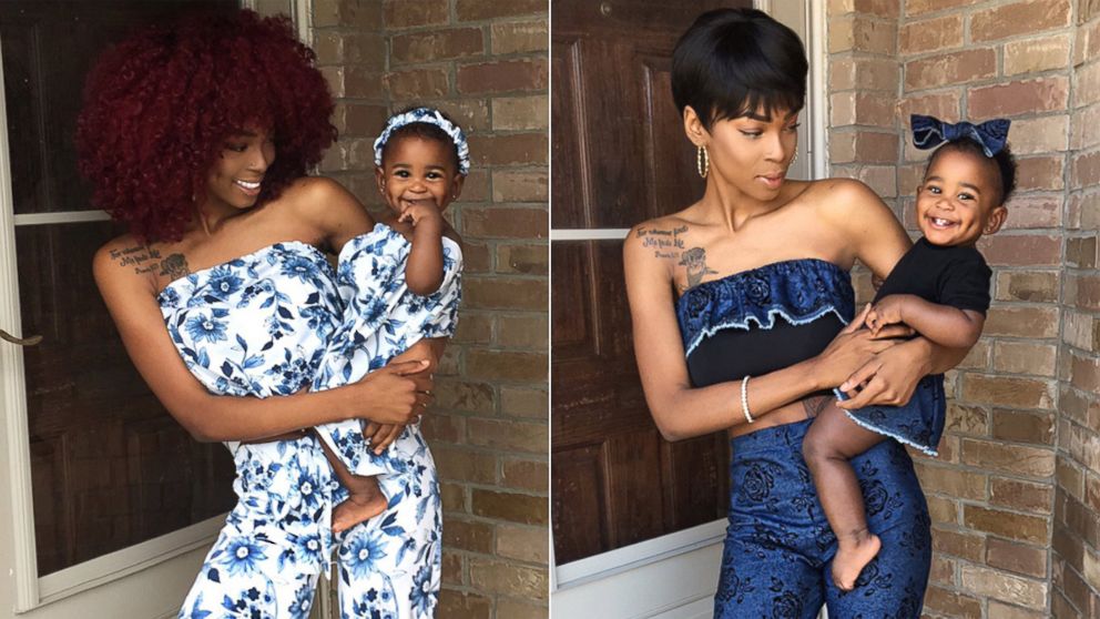 african mom and daughter outfits