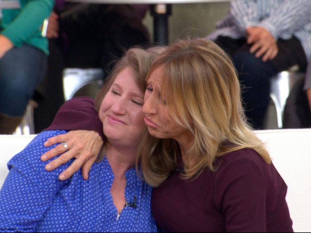 PHOTO: Oh my gosh. Youre so beautiful, Oracoy said while fighting back tears embracing her daughter, Meribeth Blackwell.