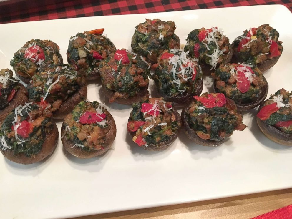 PHOTO: Lifestyle expert Sandra Lee shared her recipe for stuffed mushrooms.