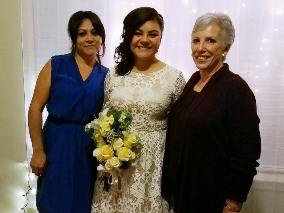 PHOTO: Bride-to-be Myrna Orozco of Katy, Texas is pictured here with her moms.