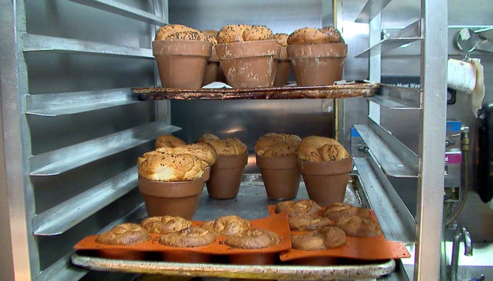 PHOTO: Chef Nir Mesika makes mini kubaneh Yemenite-Jewish yeast bread at Timna like his mother did.