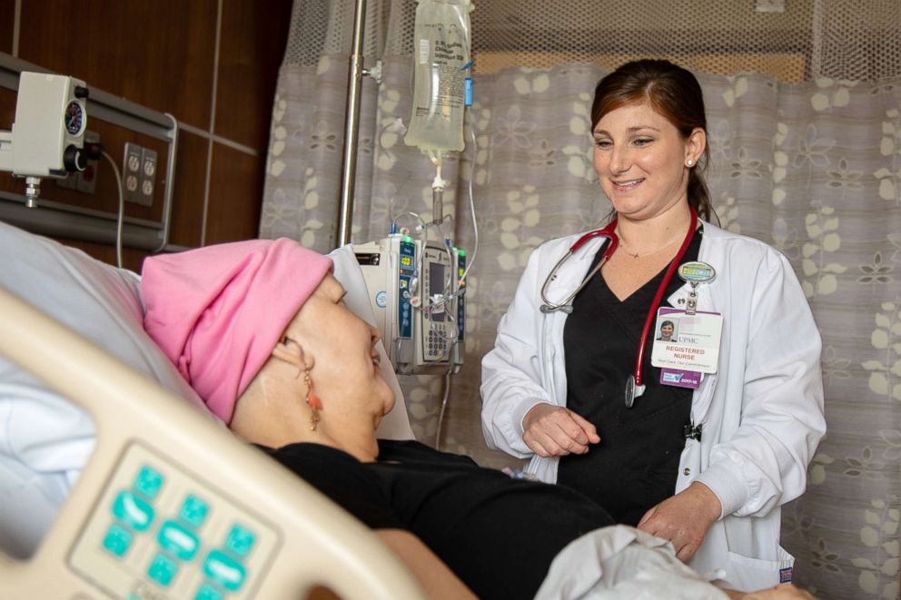 PHOTO: There is a sense of community between the patients and nurses at Magee-Women's Hospital of UPMC.