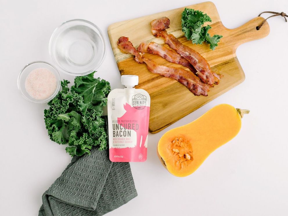 PHOTO: Joe Carr and Serenity Heegel, of Austin, Texas, founded the Serenity Kids line of baby food.