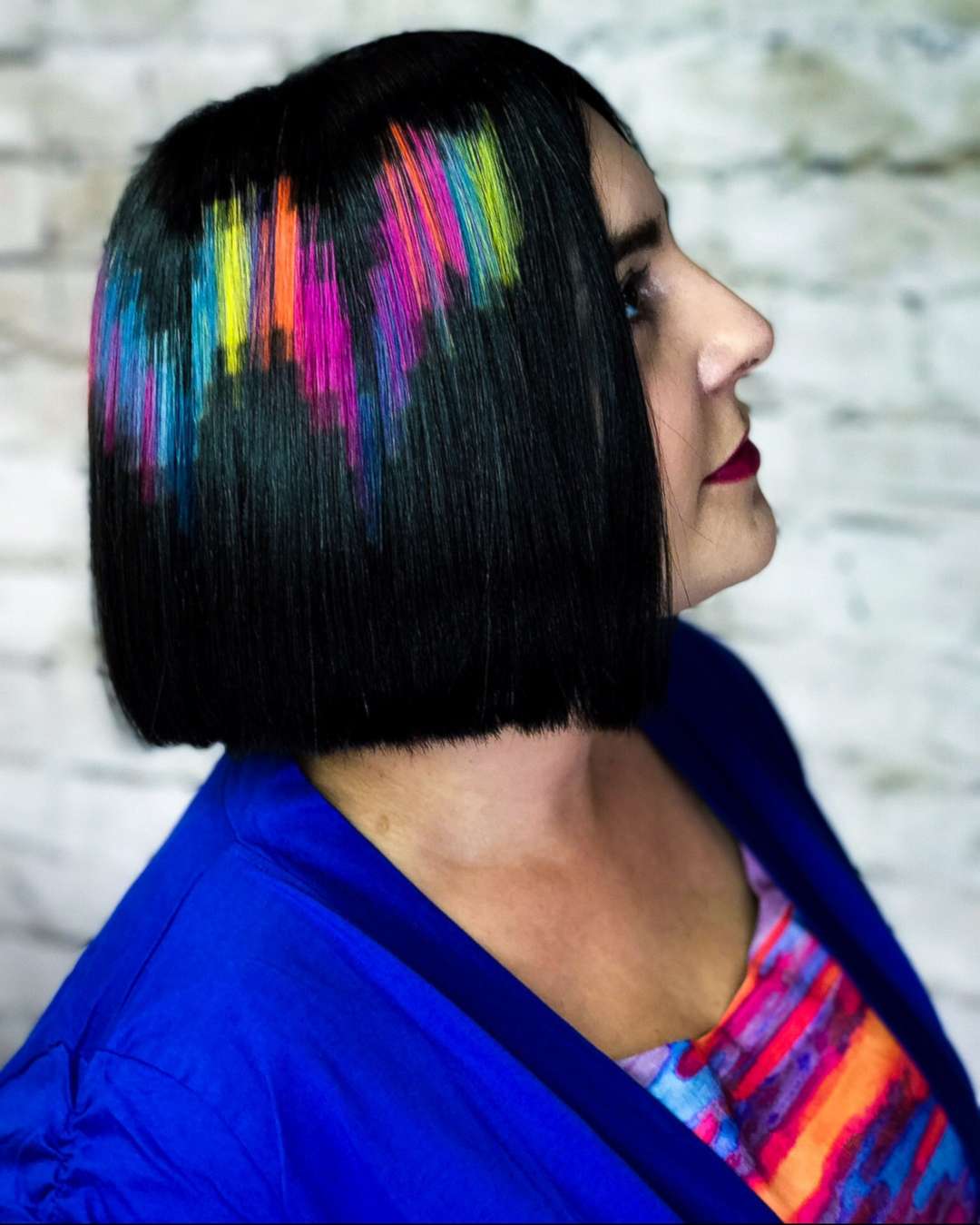 This pixelated hair is mesmerizing - ABC News