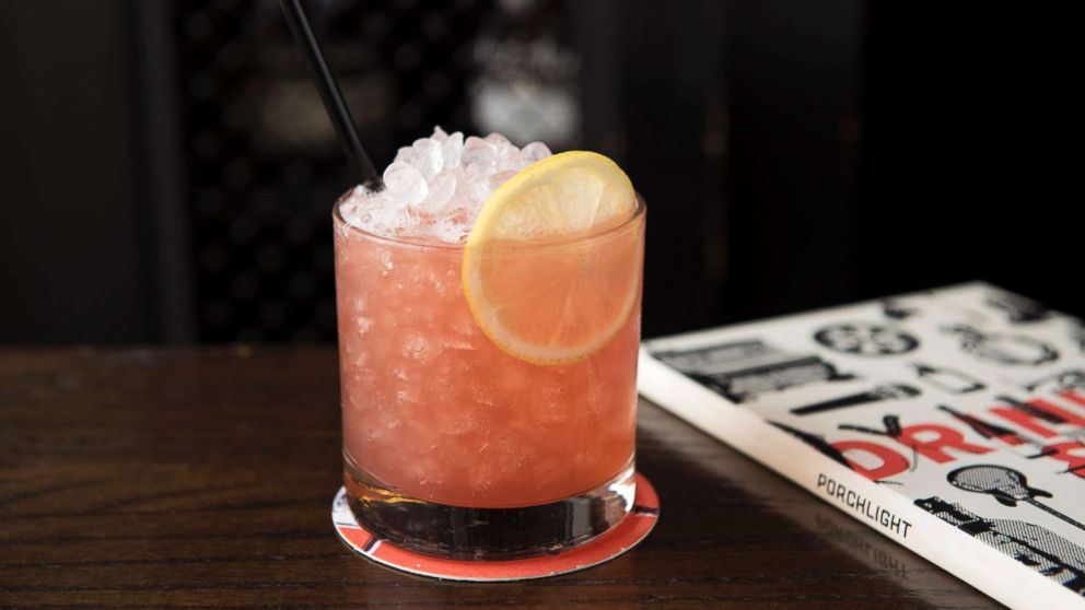 PHOTO: Nick Bennett, the head bartender at Porchlight, a Danny Meyer bar and restaurant in New York City, created the Napoleon Smash, a refreshing drink with black tea, lemon juice, simple syrup, grenadine and raspberry vinegar. 