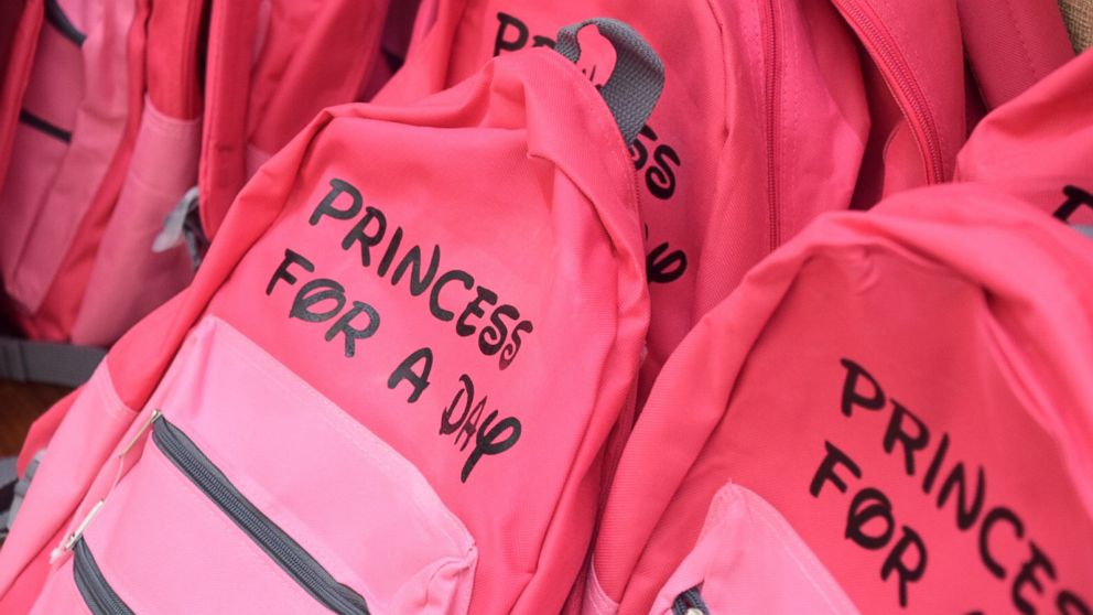 PHOTO: Attendees received park passes and gift bags made by Jordan West, 7, who held multiple fundraisers to pay for 13 girls to attend a full day at Walt Disney World in Orlando, Fla.