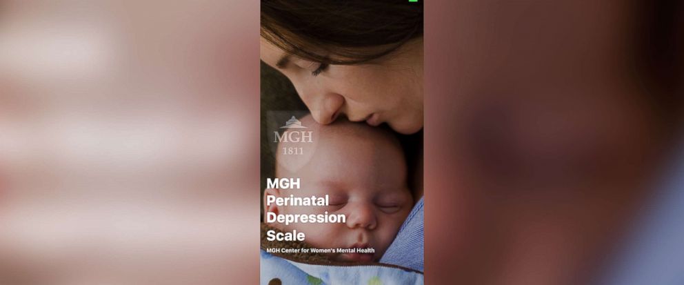 PHOTO: The MGH Perinatal Depression Scale (MGHPDS) is a free iPhone app designed to help screen women for postpartum depression.