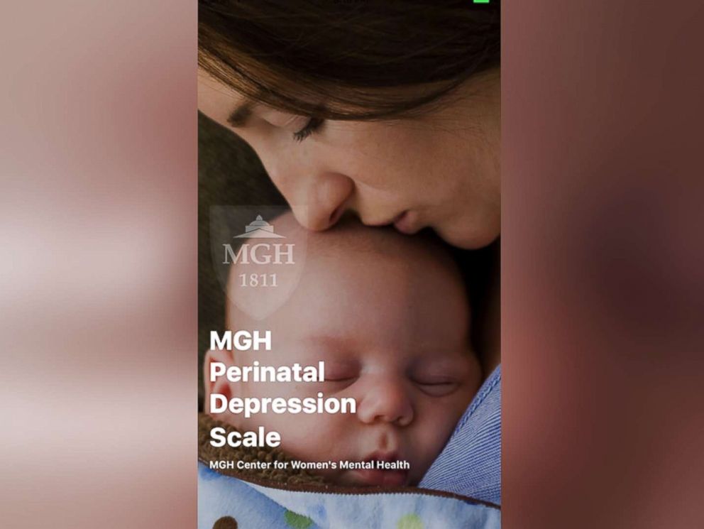PHOTO: The MGH Perinatal Depression Scale (MGHPDS) is a free iPhone app designed to help screen women for postpartum depression.